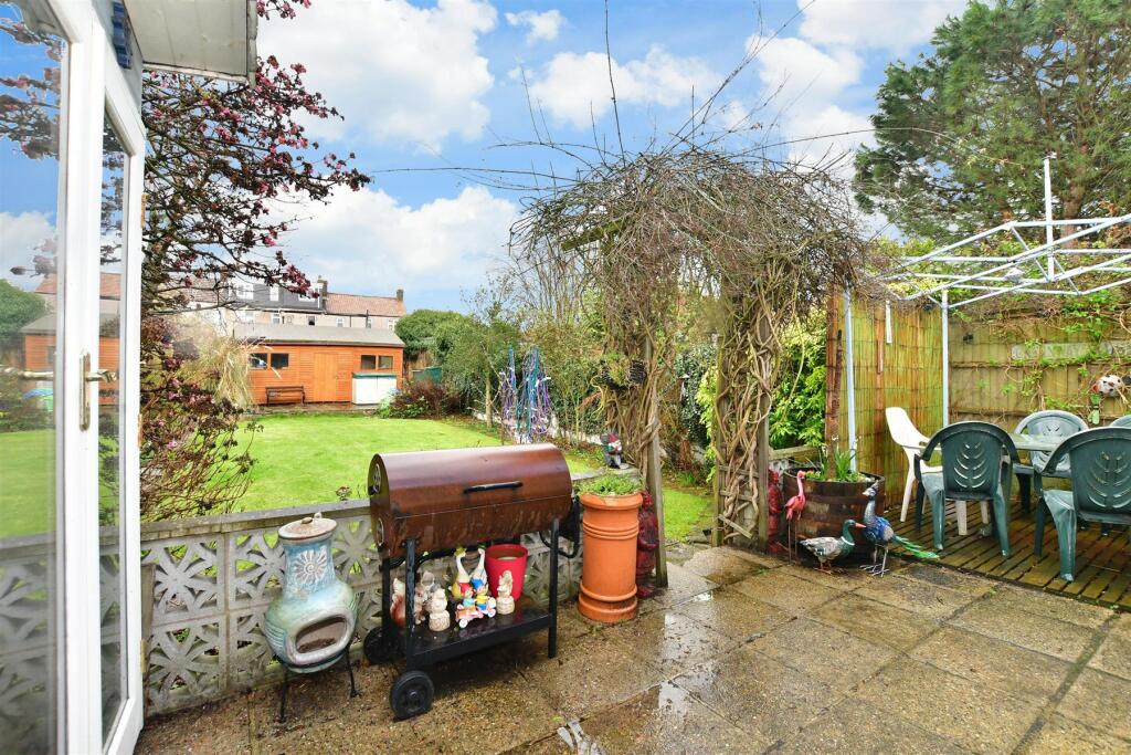 Garden patio